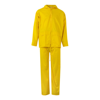 VL SEDNA. Rain suit (225g/m²), two-piece in polyester (100) with PVC coating